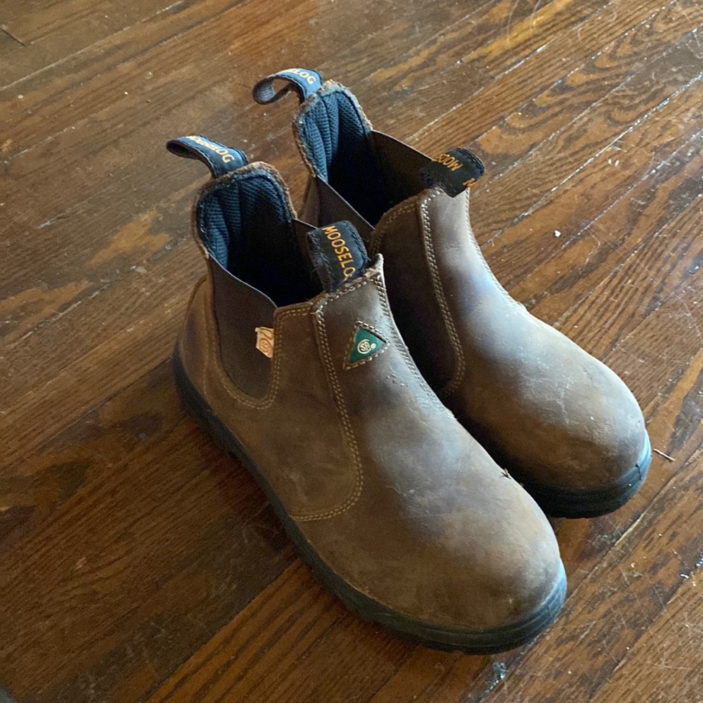 Canadian Moose Log Steel Toe Booties